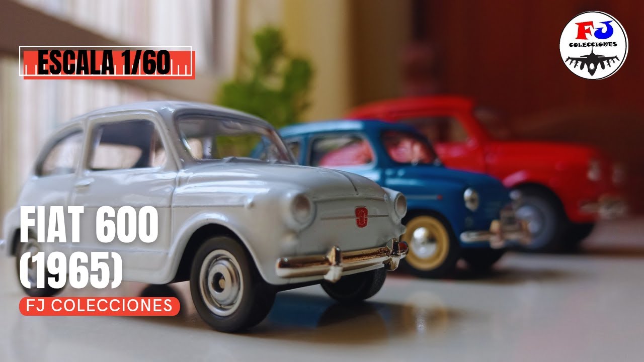 Autos de Colección en Escala 1/60 | Fiat 600 (1965) (Entrega Inicial) - Welly - EMSE