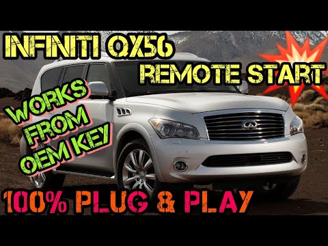 2011-2013 Infiniti QX56 Plug & play Remote Start Kit