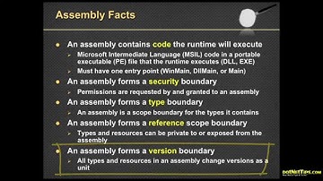dotNetDave Explains... .NET Assemblies