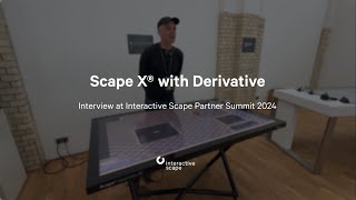 Celebrity Interactive Scape Partner Summit: TouchDesigner by Derivative Profile