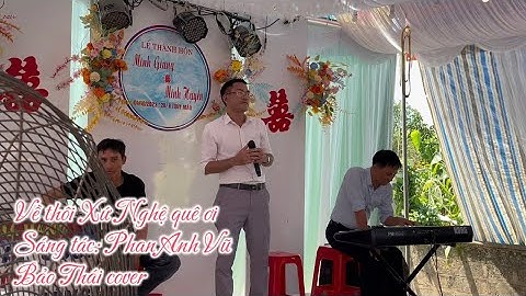 Về thôi Xứ Nghệ Quê ơi I Phan Anh Vũ I hát live đám cưới cực chất I Bảo Thái Cover