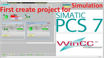 SIMATIC PCS7 V9.0SP1 create the new project for simulation
