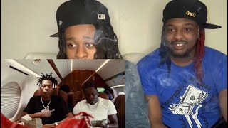 First time hearing Lil Baby - In A Minute reaction( With @10KSTEPPA)