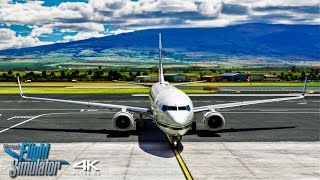 Alaska Airlines PMDG 737-800 Full Flight San Diego - Hawaii (Maui) | ULTRA 4K | A MSFS Experience