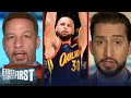 Steph Curry was the best player on the court last night — Chris Broussard | NBA | FIRST THINGS FIRST