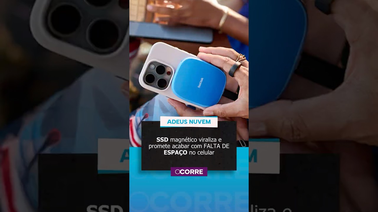 SSD magnético viraliza e promete acabar com FALTA DE ESPAÇO no celular