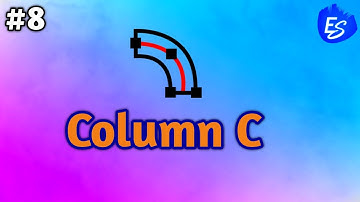 Wilcom embroidery studio e4 Column C Tool Hindi And Urdu tutorial