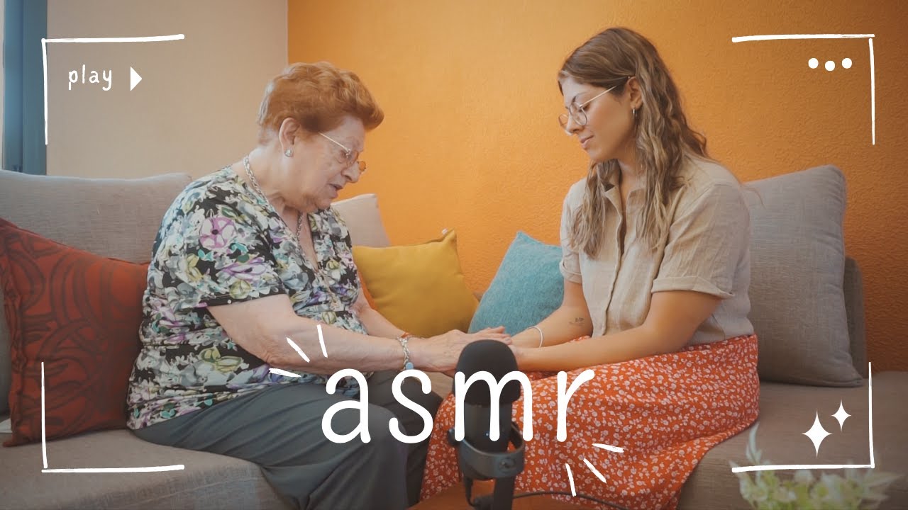 АСМР | Ручной массаж и хорошая энергия с бабушкой Делией