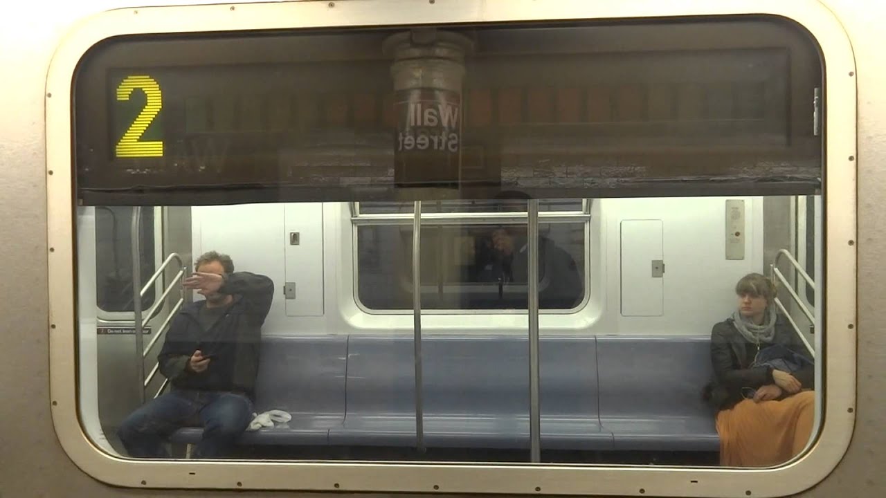 R142 Led NYC Subway Special: R142 (2) Exterior Destination Sign To Wall Street ...