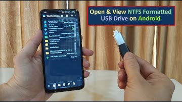 How to Open & View Unsupported NTFS Formatted USB Pendrive on any Android Phone