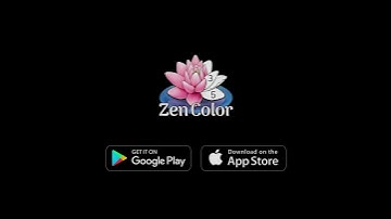 Zen Living Room Zen Color Paint by number app #relaxing #coloring #fun #sake