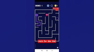 Mazes and more game |👾Enemies level 01 |enemies se kaise bachey#shortsfeed #youtubeshorts #shorts