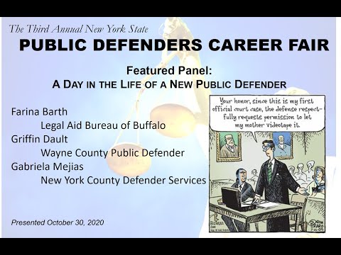 A Day in the Life of a New Public Defender