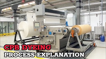 Cold Pad Batch Dyeing Process Details Explanation