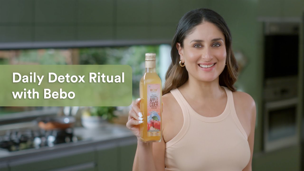 WOW Life Science ACV Drink | Daily Detox Ritual with Bebo