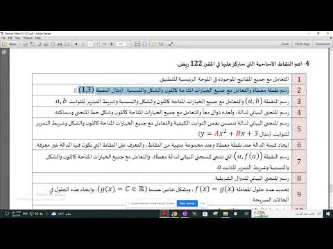 فيديو: هل يمكن أن يُظهر Desmos الخطوط المقاربة؟