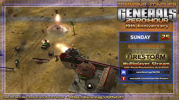 Operation Firestorm Mod Stream Announcement - ZH 19th Anniversary