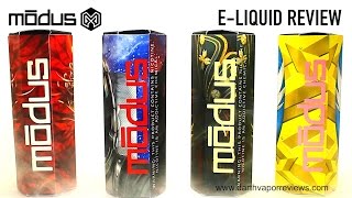 Modus Vapors: Modus E-Liquid Line Review