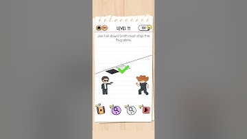 BRAIN TEST 2 SMITH AND JOE – PART 2 LEVEL 11 JOE FELL DOWN ! SMITH MUST STOP THIS THUG ALONE