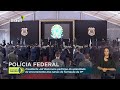 Presidente Bolsonaro participa de encerramento dos cursos de formação da Polícia Federal