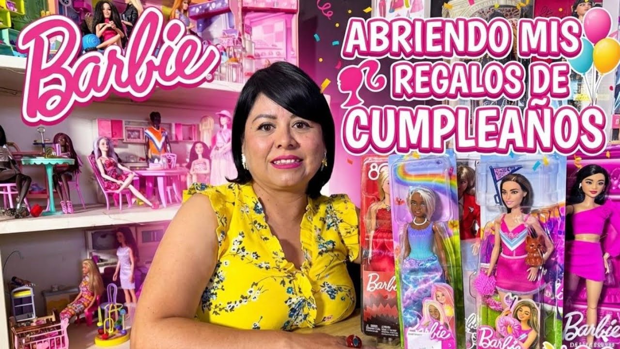 ¡NUEVA BARBIE INCLUSIVA! MUESTRO MIS BARBIES DE CUMPLEAÑOS 😍