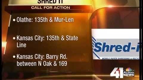 Shred It event Saturday morning