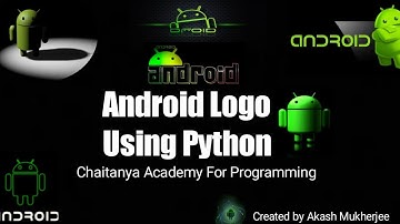 Android Logo Using Python