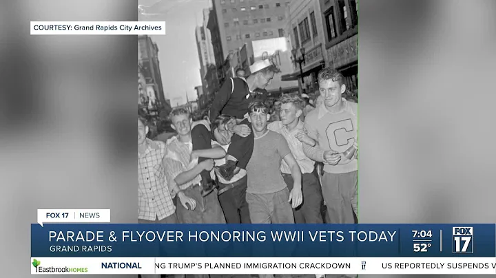 CELEBRATING THE GREATEST GENERATION: Honor Parade and Flyover in Grand Rapids