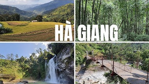 Du lịch Hà Giang: Ruộng bậc thang chín vàng ruộm, Qua đèo Gió, ghé thác Tiên, tắm suối khoáng nóng