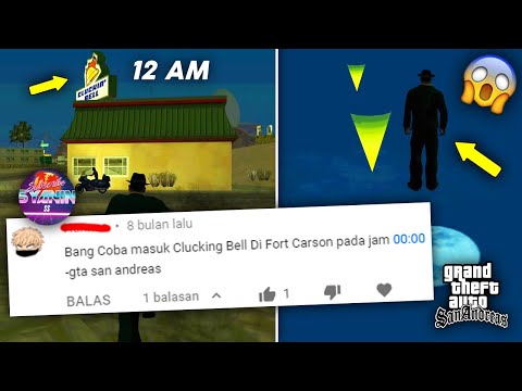 Ada PORTAL RAHASIA Saat Masuk CLUCKIN BELL Selalu Tutup Jam 12 MALAM GTA San Andreas - Misteri CJ