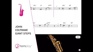 John Coltrane's Giant Steps - Alto Saxophone 🎷