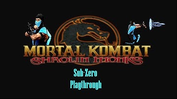 Younger Brother - Mortal Kombat: Shaolin Monks - Sub-Zero Playthrough