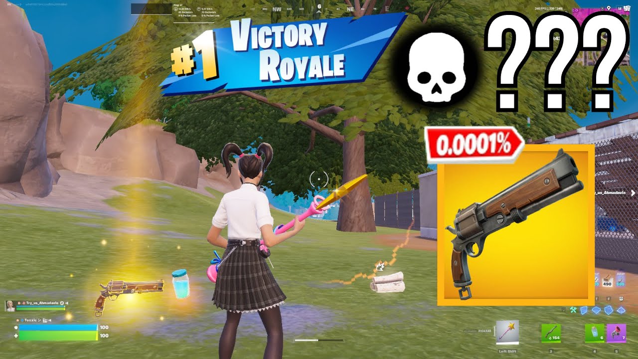 I Found *Mythic Mammoth* the RAREST Gun in Fortnite Chapter 7! ”RANKED” (0.0001% Chance!)