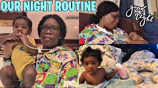 A REALISTIC NIGHT ROUTINE WITH MY 11 MONTH OLD (We’re Sick 🤒