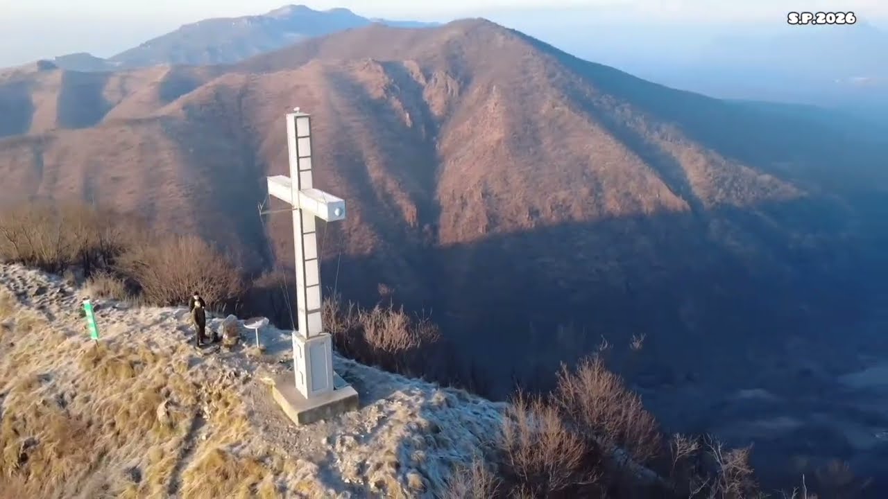 Vista dal Poncione di Ganna,Comune di Valganna,Varese, Italia 1.1.2026 