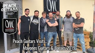 Peach Guitars visits Mayones Guitars & Basses! Gdansk trip, workshop tour & more!