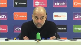 Pep Guardiola - “We wanna be there and we will fight to be there”