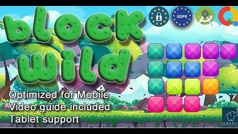 انشاء التطبيق الخاص بك مجانا في خطوات سهلة Block Puzzle Wild (Admob + GDPR + Android Studio)