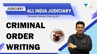 Criminal Order Writing | Linking Laws | Tansukh Paliwal
