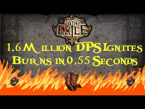 Speed Burn Elementalist Has 0.55 Second Ignites For 800k++ Damage! (POE 3.13) (Path of Exile)
