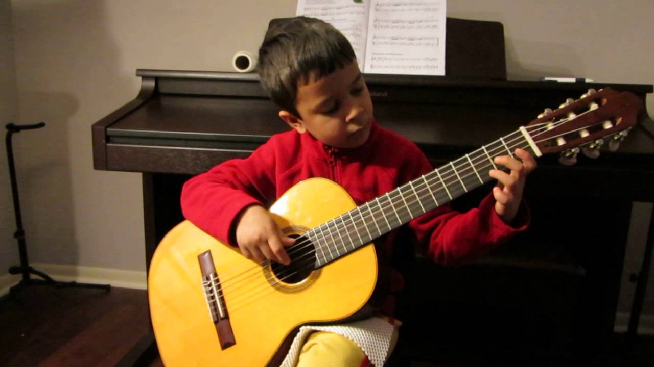 Suzuki Book 1- May Song by Satvik (6 yrs old) - YouTube