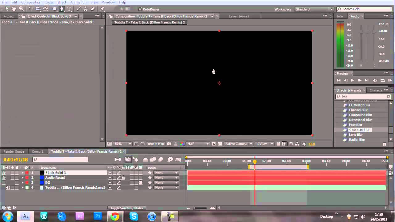 Adobe After Effects Tutorial Audio Reactors and Audio Visualizers YouTube