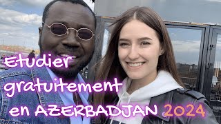BOURSE D'ETUDE DU GOUVERNEMENT AZERBADJANAIS 2024 -Video complete