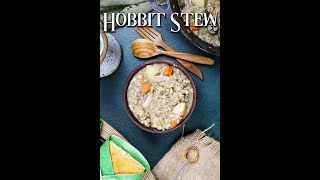 making HOBBIT STEW from Lord of the Rings 🌿