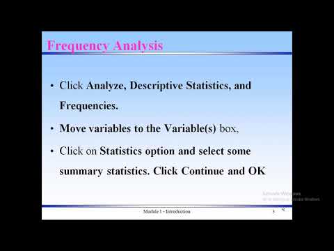 Analyze Descriptive Statistics using SPSS in Amharic #ethiopia