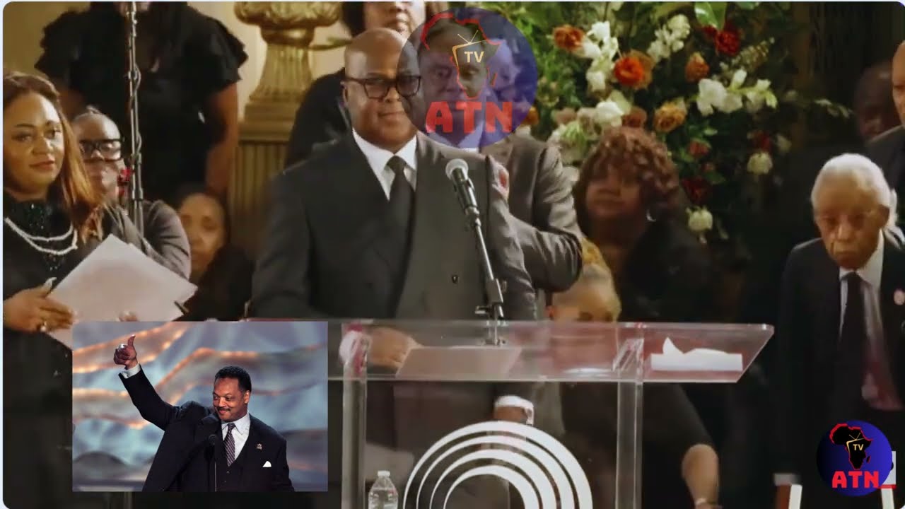 CHICAGO EN LARMES : FÉLIX TSHISEKEDI REND UN HOMMAGE BOULEVERSANT À JESSE JACKSON