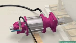Fluid-Bag Discharge Roller Semi Automatic