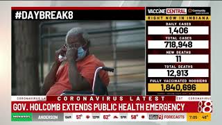Holcomb extends health emergency through May 31, Memorial Day