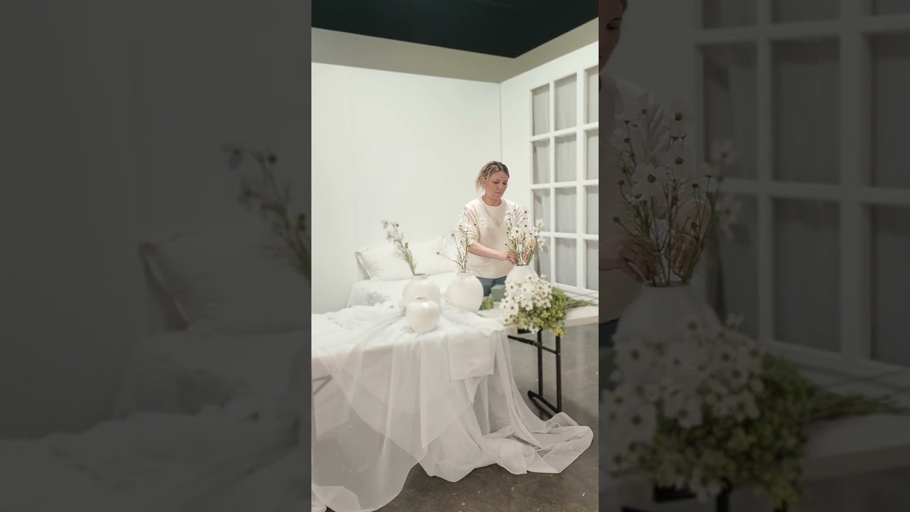 Mother's day photoshoot idea- Bouquet making