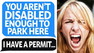 Karen Says I’m “Stealing” Disabled Parking Spot.... But I Have an Invisible Disability Karen Has A Problem With Disabled Parking ЁЯЩД Storytrender